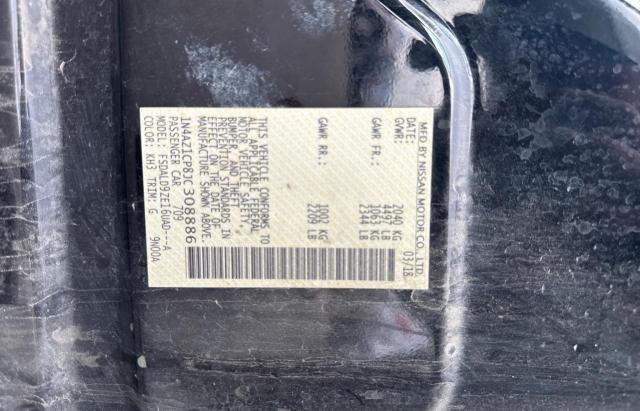 2018 NISSAN LEAF S - 1N4AZ1CP8JC308886