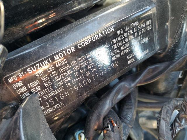 2006 SUZUKI GSX600 F JS1GN79A062102992