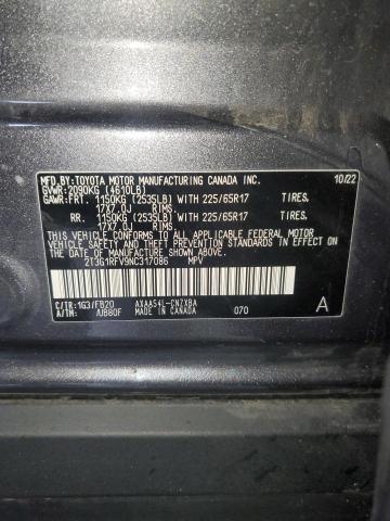 2022 TOYOTA RAV4 LE 2T3G1RFV9NC317086