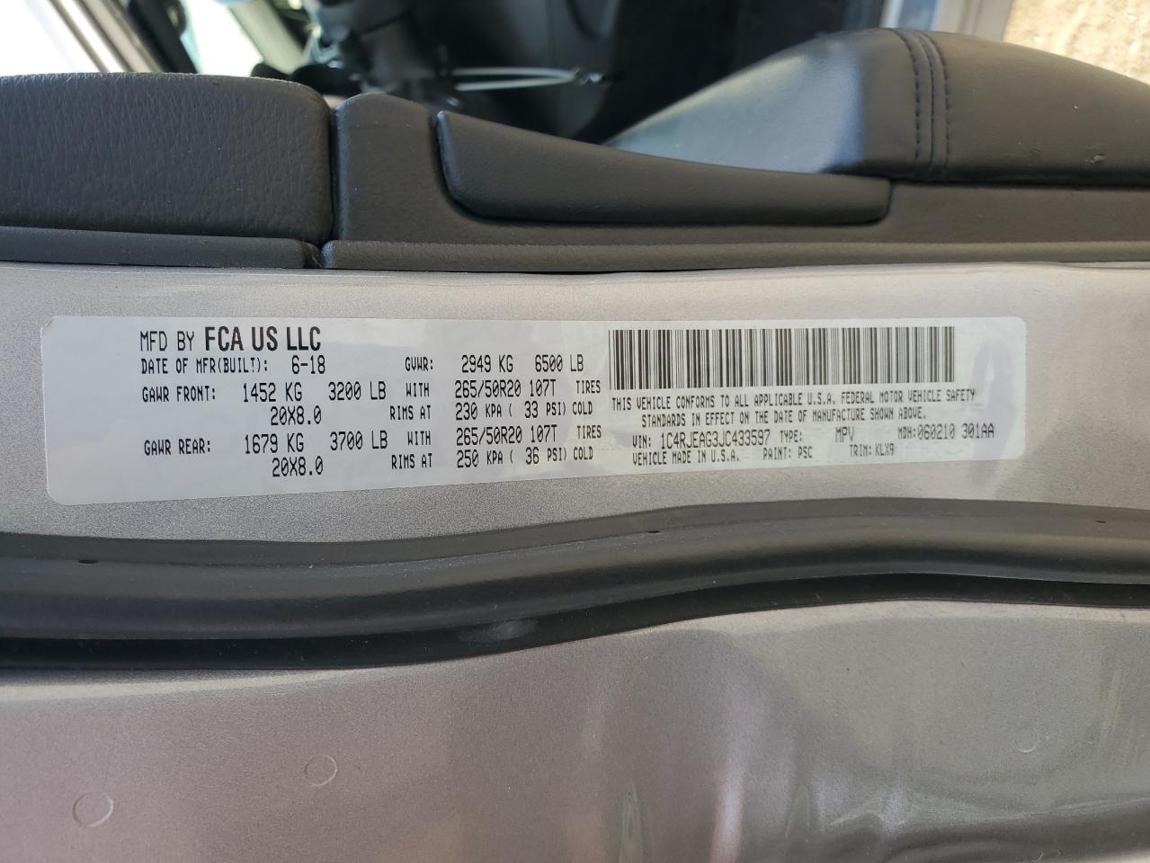 JEEP GRAND CHEROKEE LAREDO