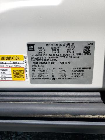2015 GMC ACADIA SLT - 1GKKRRKD9FJ308035