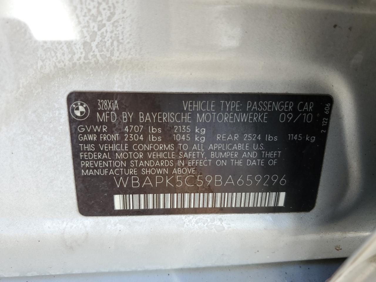 BMW 3 SERIES XI SULEV