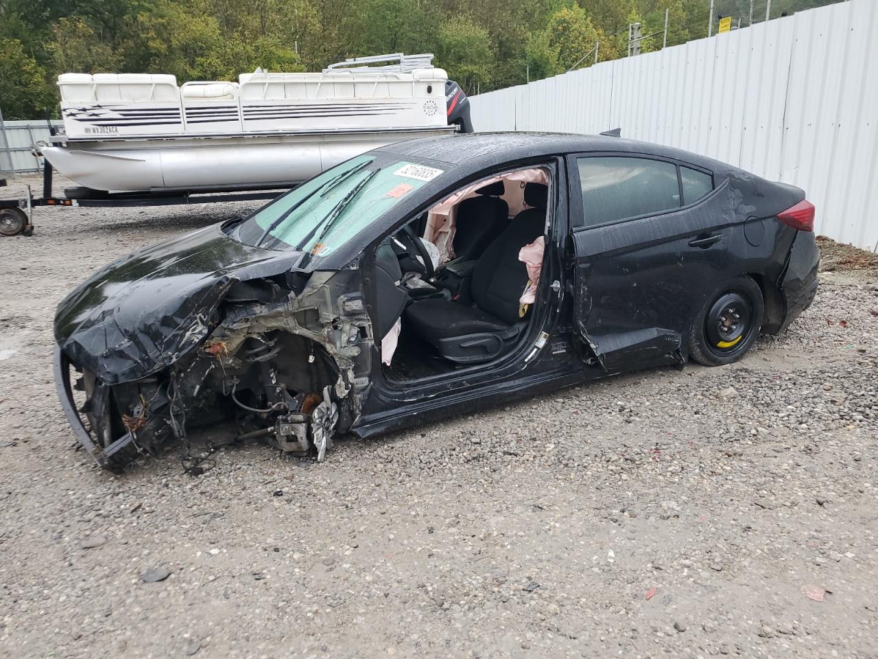 Lot #3297103495 2020 HYUNDAI ELANTRA SEL