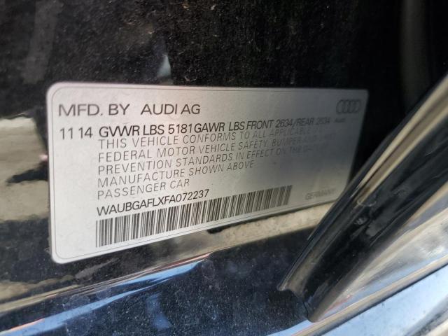 2015 AUDI S4 PREMIUM - WAUBGAFLXFA072237
