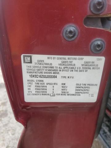 2002 GMC YUKON XL C #3292449683