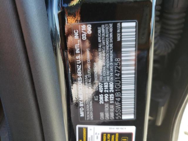 2016 MERCEDES-BENZ C 300 55SWF4JB1GU147258