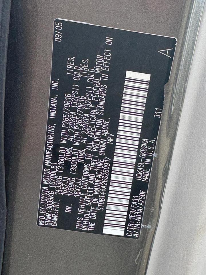 Lot #3247692321 2006 TOYOTA SEQUOIA SR