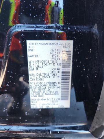 2022 NISSAN FRONTIER S - 1N6ED1EK0NN612720