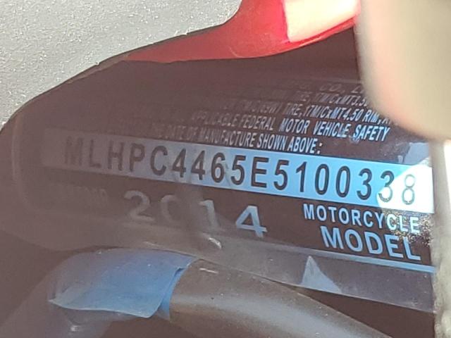 2014 HONDA CBR500 R MLHPC4465E5100338