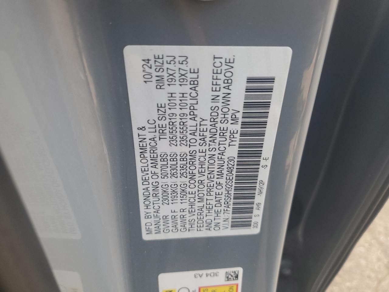 HONDA CR-V SPORT TOURING