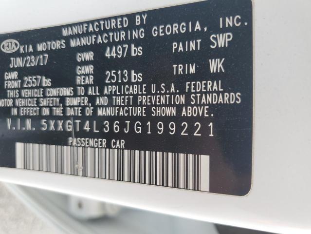 2018 KIA OPTIMA LX - 5XXGT4L36JG199221