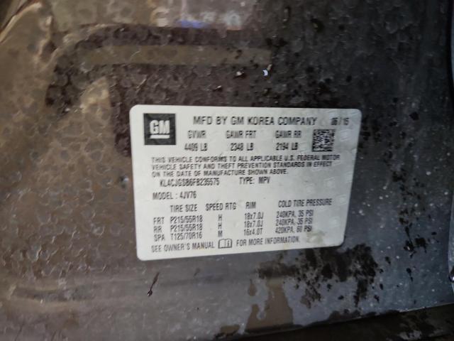 2015 BUICK ENCORE KL4CJGSB6FB235575