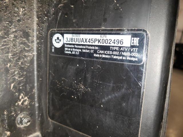 2023 CAN-AM DEFENDER M 3JBUUAX45PK002496