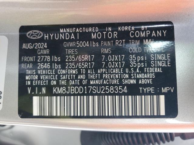 2025 HYUNDAI TUCSON BLU KM8JBDD17SU258354