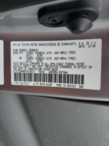 2021 TOYOTA TACOMA DOU 3TYCZ5AN0MT019519