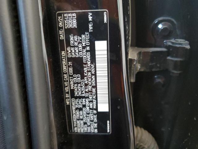2021 VOLVO XC60 T5 MO YV4102DKXM1854633