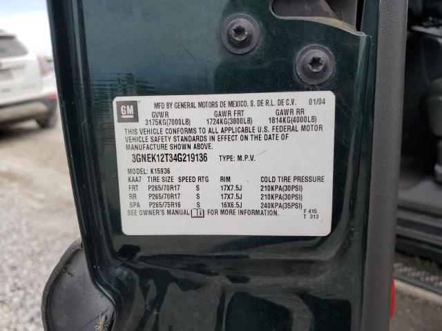 2004 CHEVROLET AVALANCHE #3297132505