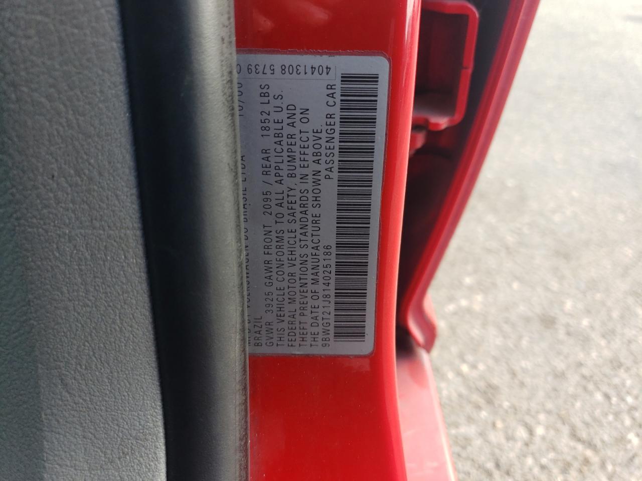 Lot #3263654709 2001 VOLKSWAGEN GOLF GLS