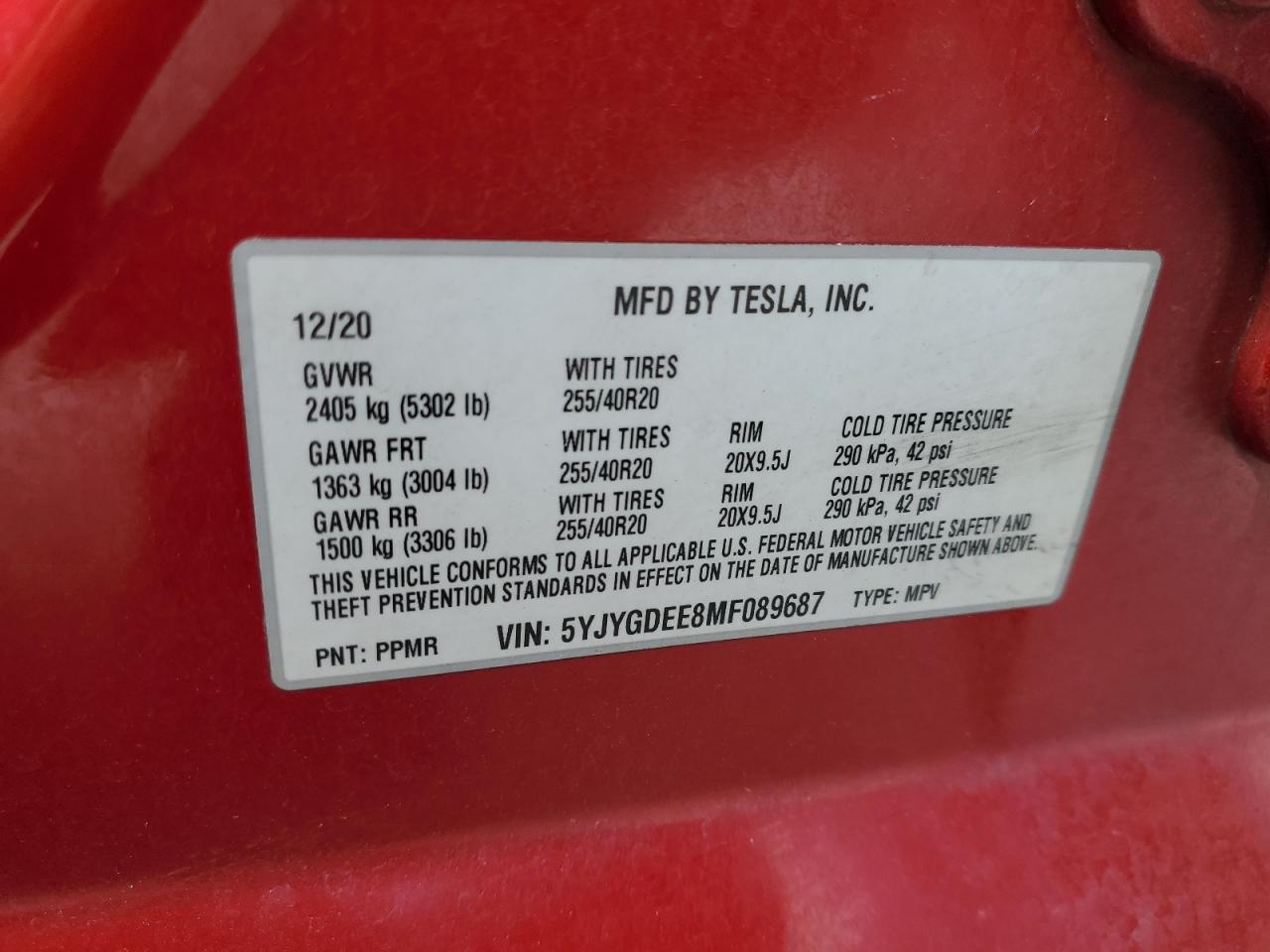 TESLA MODEL Y