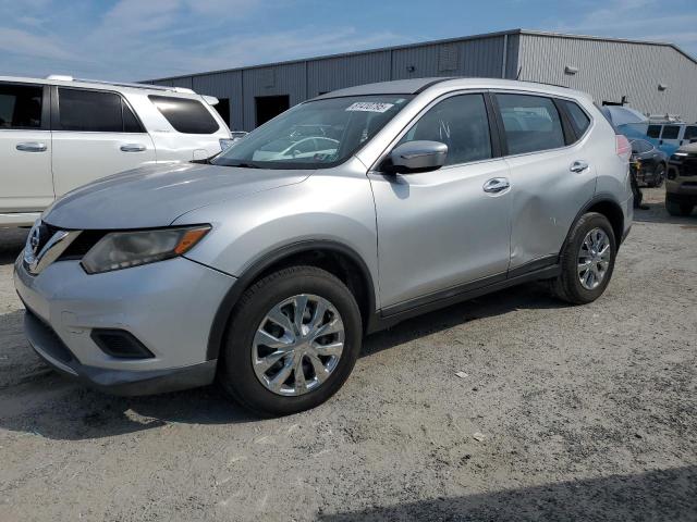 NISSAN ROGUE S 2015 silver 4dr spor gas KNMAT2MV5FP588166 photo #1