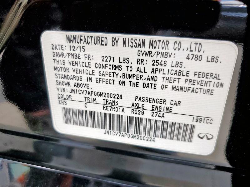 2016 INFINITI Q50 BASE #3316153246