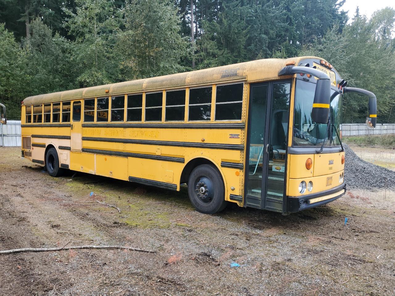 Lot #3268560000 2008 THOMAS SCHOOL BUS