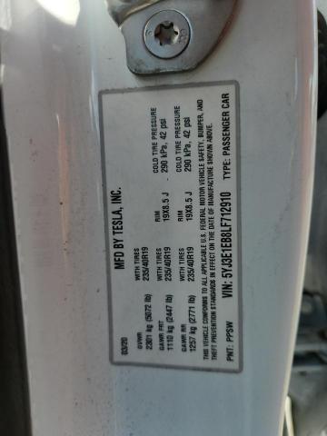2020 TESLA MODEL 3 5YJ3E1EB8LF712910