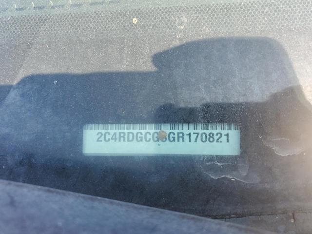 2016 DODGE GRAND CARA 2C4RDGCG3GR170821