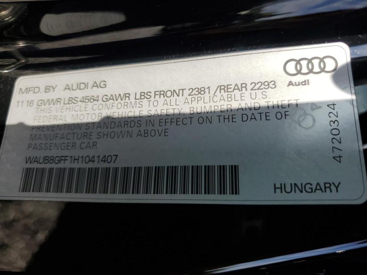 AUDI A3 PREMIUM