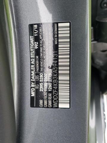 2019 MERCEDES-BENZ E 300 4MAT - WDDZF4KB3KA594131