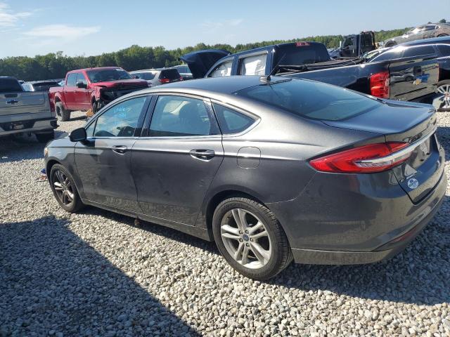 FORD FUSION SE 2018 gray  gas 3FA6P0HD1JR188936 photo #3