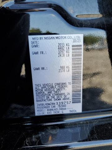 2024 NISSAN ALTIMA SV 1N4BL4DW2RN339757