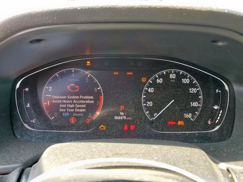 2019 HONDA ACCORD SPORT - 1HGCV1F34KA011829