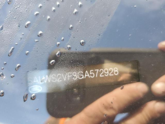2016 LAND ROVER RANGE ROVE SALWS2VF8GA572928