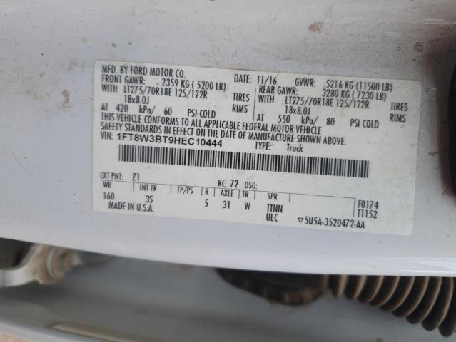 2017 FORD F350 SUPER 1FT8W3BT9HEC10444