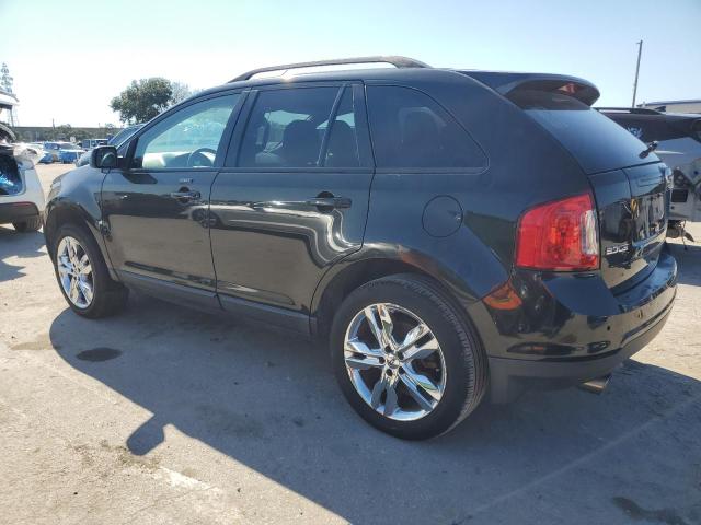 FORD EDGE SEL 2013 black 4dr spor gas 2FMDK4JC5DBB56238 photo #3