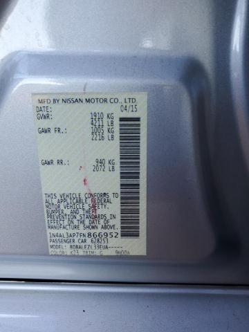2015 NISSAN ALTIMA 2.5 - 1N4AL3AP7FN866952