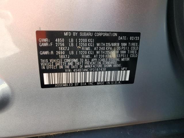 2023 SUBARU OUTBACK LI - 4S4BTANC1P3187438