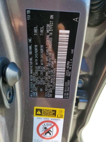 2019 TOYOTA HIGHLANDER 5TDJZRFH5KS629409