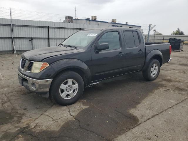 NISSAN FRONTIER C 2005 black crew pic gas 1N6AD07U05C430406 photo #1