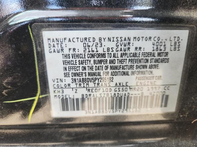 2023 NISSAN SENTRA SR #3296279453