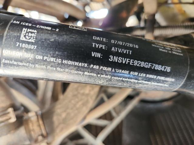 2016 POLA RZR XP 4 TURBO EPS - 3NSVFE928GF788476