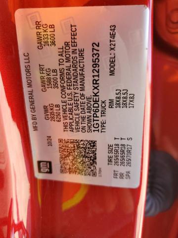 2024 GMC CANYON AT4 1GTP6DEKXR1295372