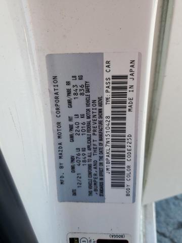 2022 MAZDA 3 SELECT JM1BPAKL7N1510428