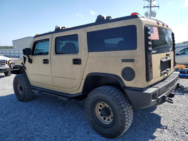 HUMMER H2 2004 tan  gas 5GRGN23UX4H119707 photo #3