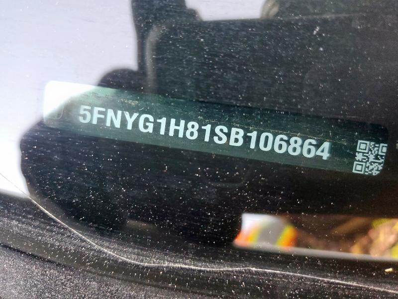 2025 HONDA PILOT ELIT 5FNYG1H81SB106864