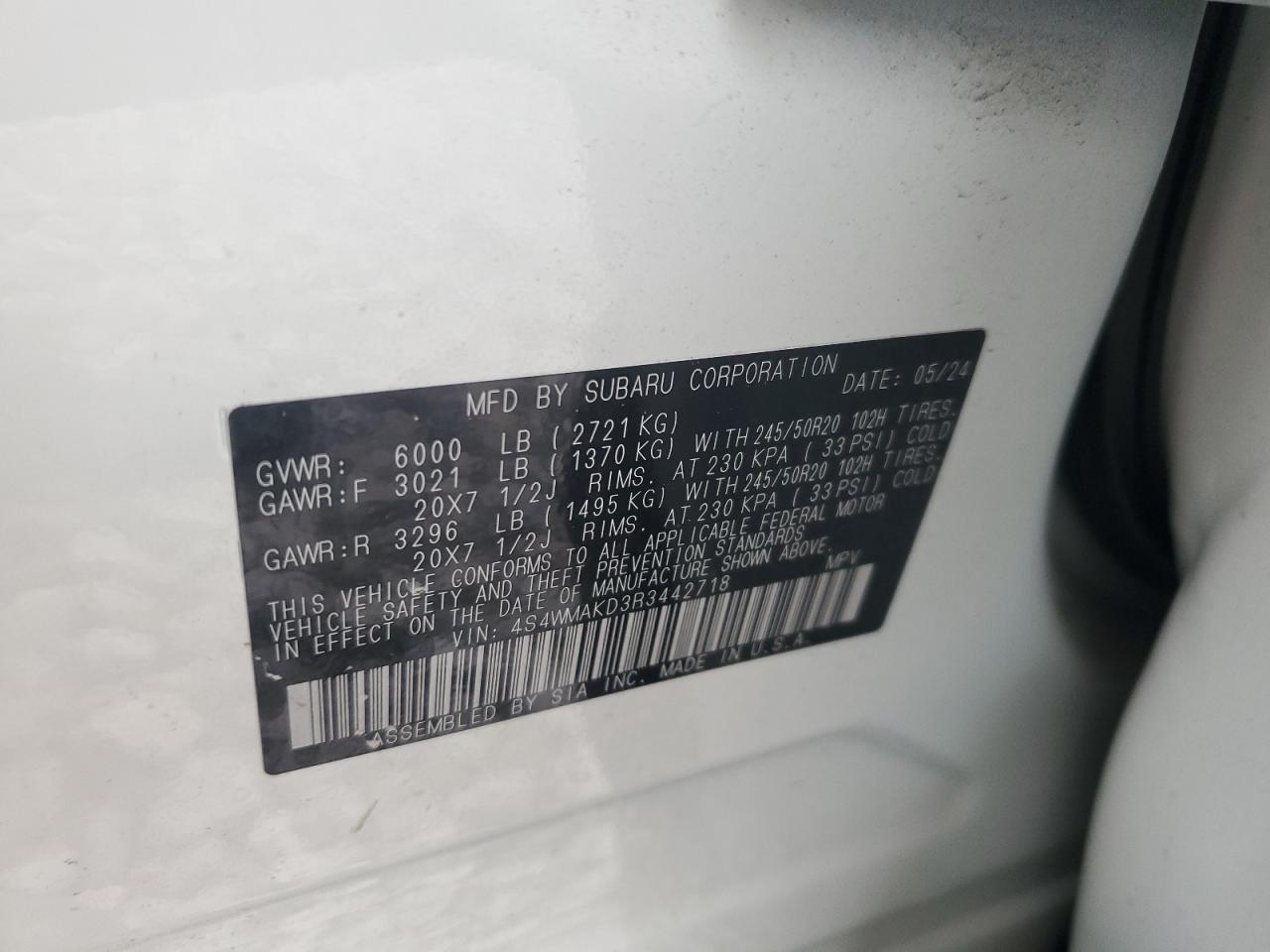 SUBARU ASCENT ONYX EDITION