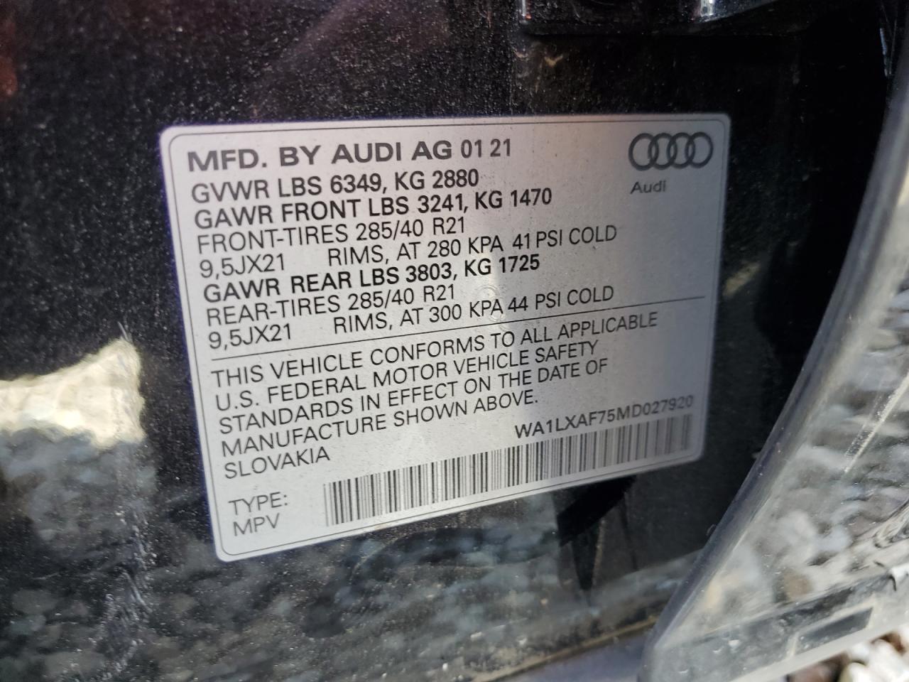 AUDI Q7 PREMIUM PLUS