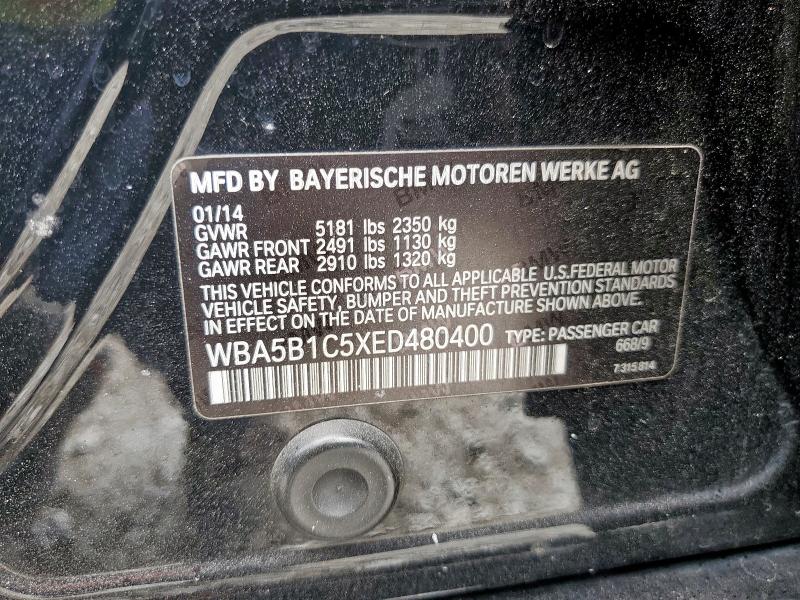 2014 BMW 535 I - WBA5B1C5XED480400