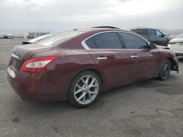 NISSAN MAXIMA S 2009 burgundy  gas 1N4AA51E69C820285 photo #4